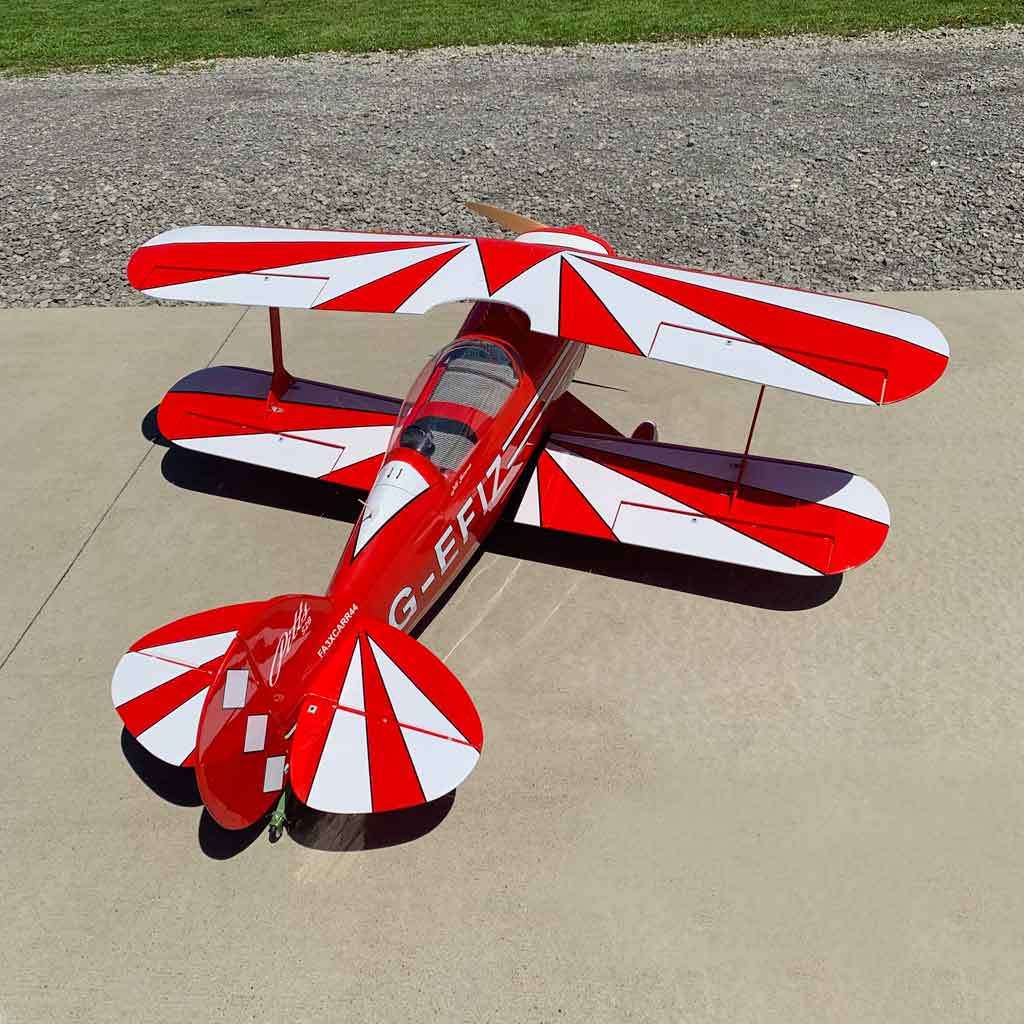 Hangar 9 60cc Pitts S-2B servos